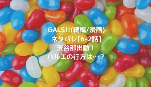 GALS!!(続編/漫画)ネタバレ[6-2話]渋谷部出動！ハルエの行方は…？